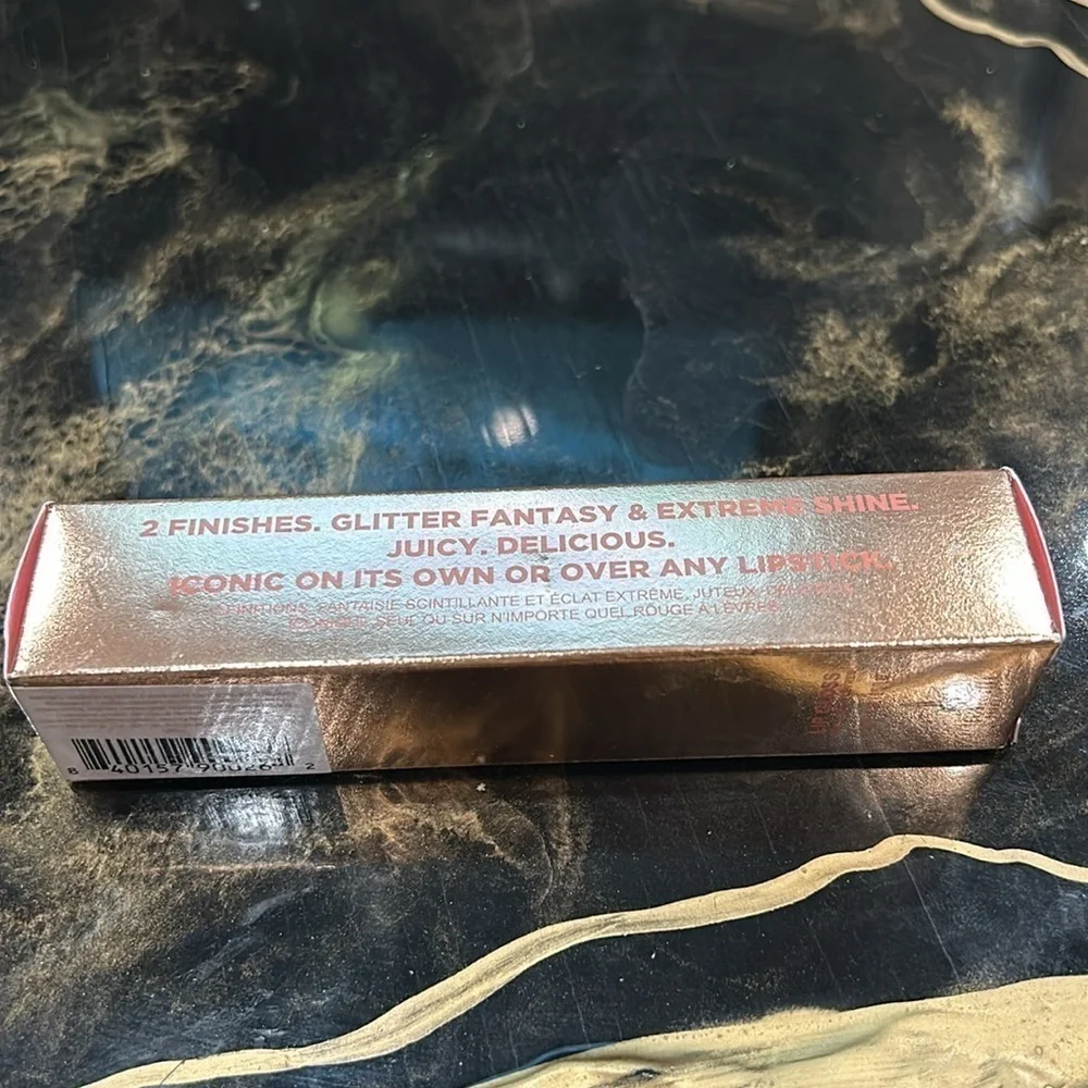 Jeffree Star Cosmetics The Lip Gloss BODY COUNT tan shimmer shade Brand New